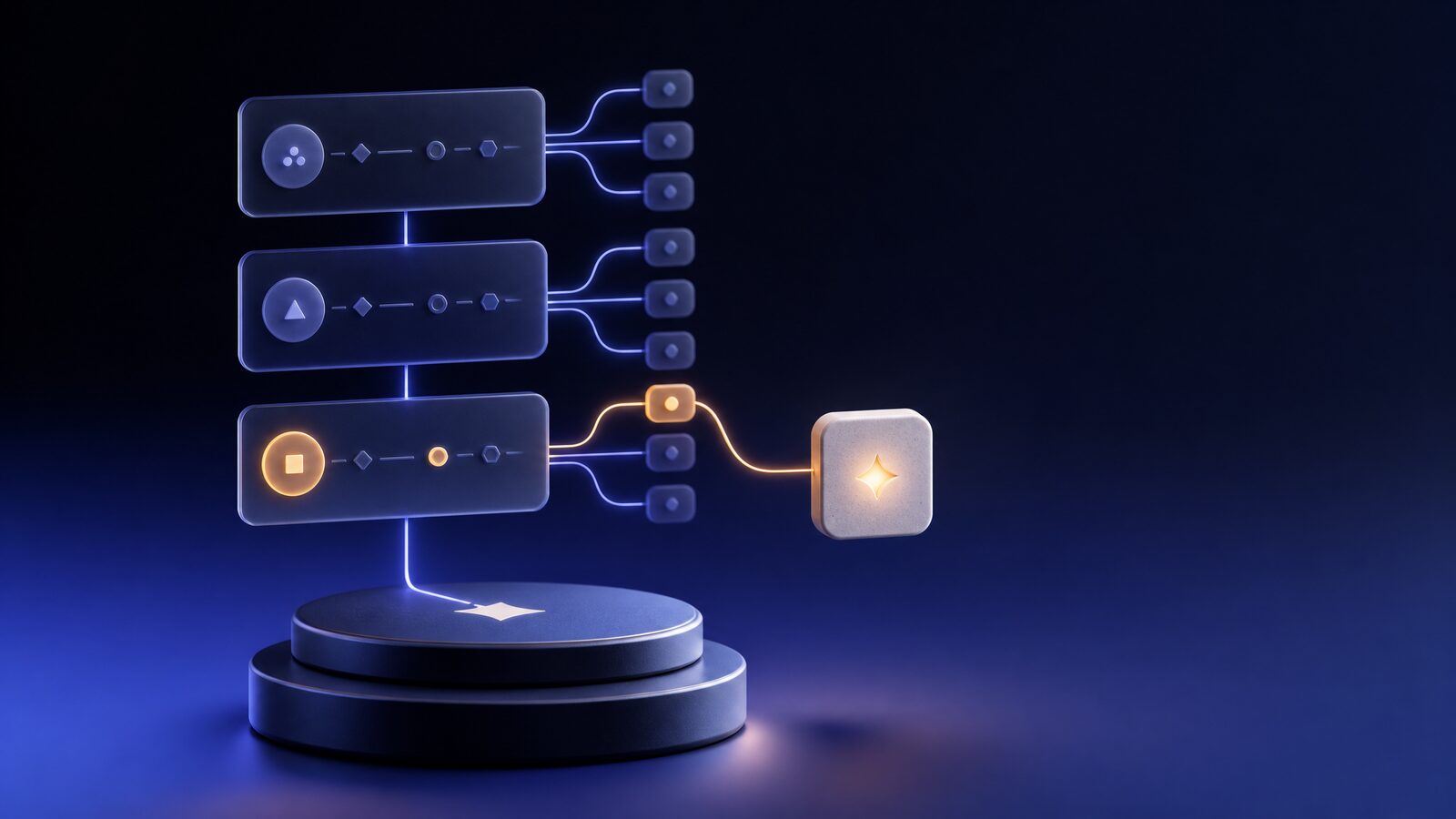 Beslisboom die vertakt naar één aanbevolen AI-video-tool